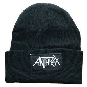 Anthrax Beanie Rock N Roll Band Hat Winter Skull Cap Metal 80s